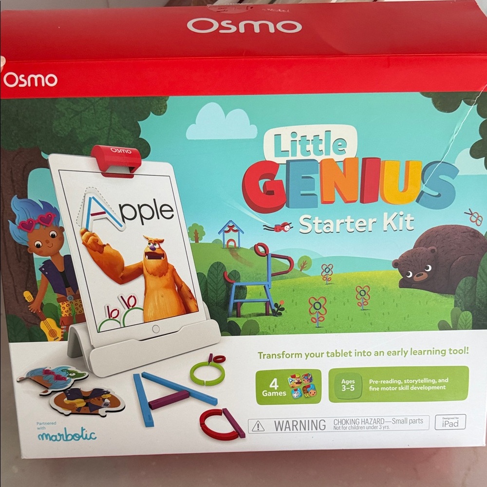 Osmo Little Genius Starter Kit - Interactive Learning Toy